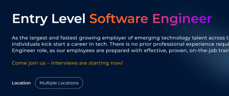 Entry Level Software Engineer Opening At Revature Llc Revature is Hiring Freshers - Entry Level Software Engineers | Multiple