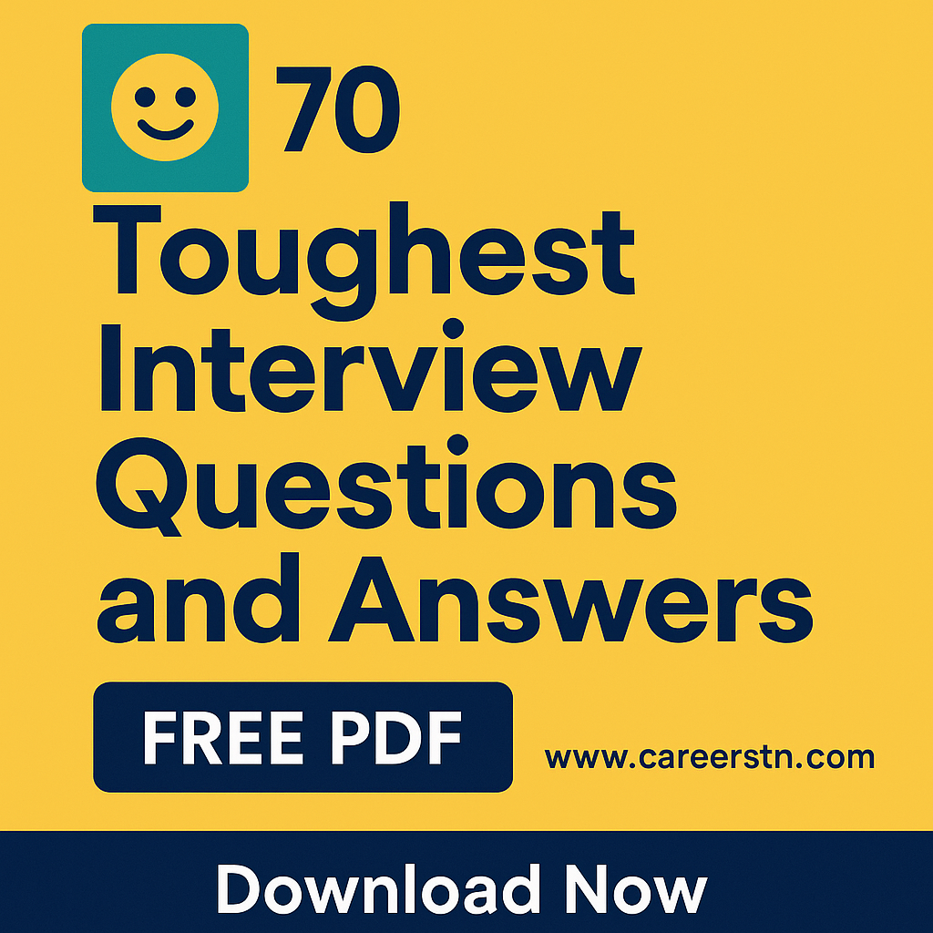 70 Toughest Interview Questions and Answers – Free PDF Download